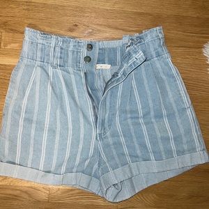 high waisted shorts